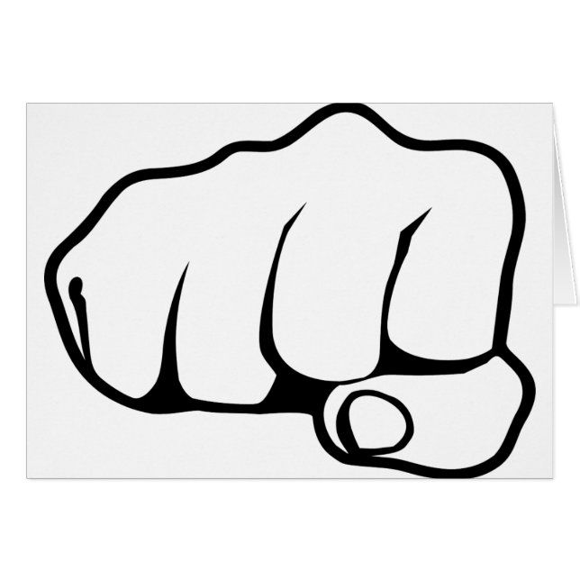 Cartão Punho (Frente Horizontal)