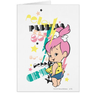 Cartão Punk de PEBBLES™ 80s