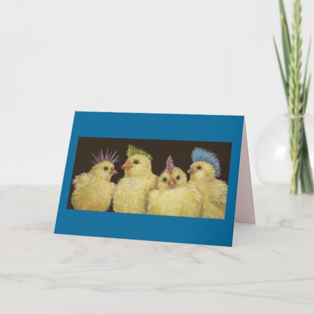 Cartão Punk Peeps (Frente)