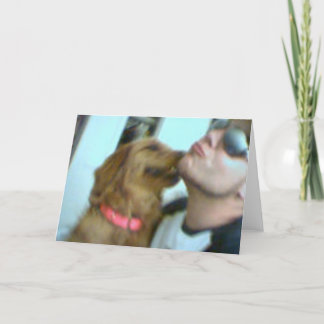 Cartão Puppy's Love !