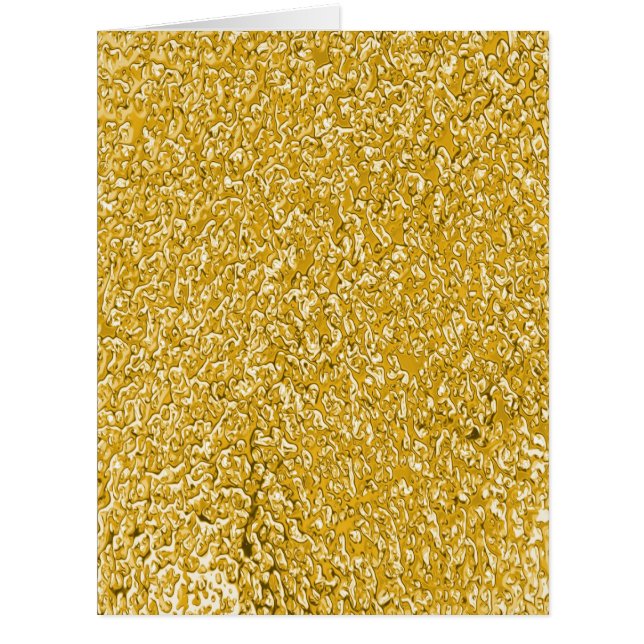 Cartão PURE DOURADO Splatter Patterno + seu texto (Frente)