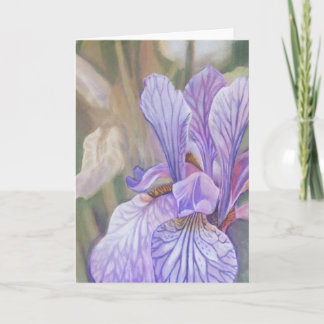 Cartão Purple Iris