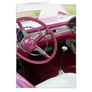 Cartão Púrpura Chevy Bel Air
