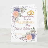 Púrpura de Rosa de Pedra do Dia do Casamento