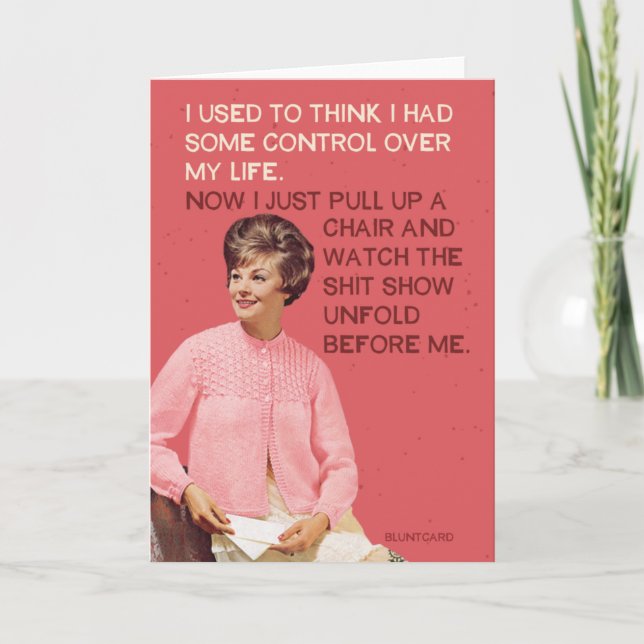 Cartão Puxe para cima uma cadeira (Frente)