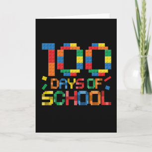 Cartão Puzzle Cute 100 Dias Fazendo a Diferença Inclusão