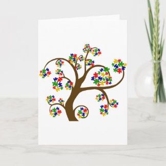 Cartão Puzzled Tree of Life