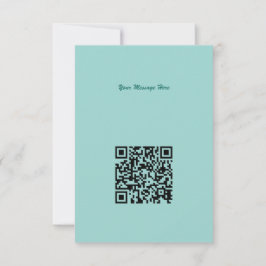 Cartão Qr Code Fashionable Black Dancing Girl