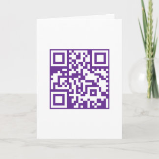 Cartão QR code test two