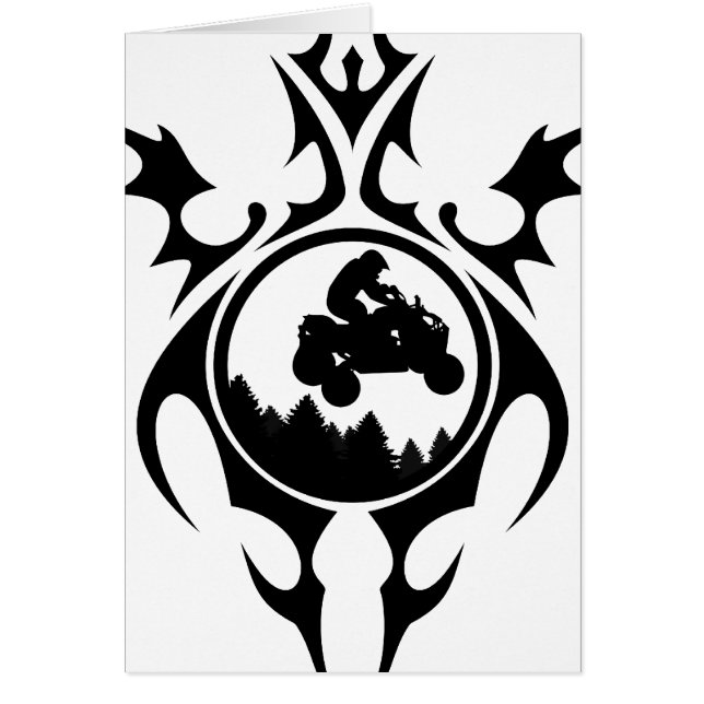 Cartão quadras tribais (Frente)