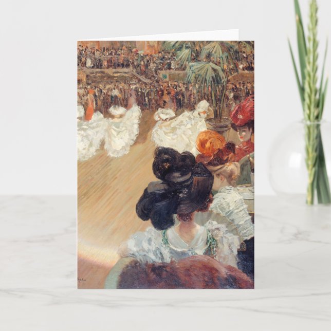 Cartão Quadrilha au bal Tabarin | Louis Abel-Truchet (Frente)