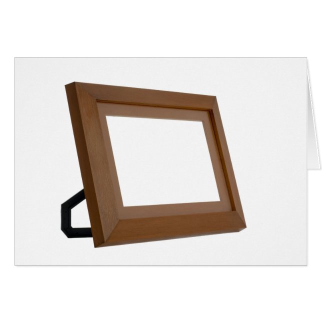 Cartão Quadro de fotos simples (Frente Horizontal)