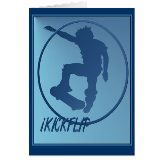 cartão quadro iKICKFLIP