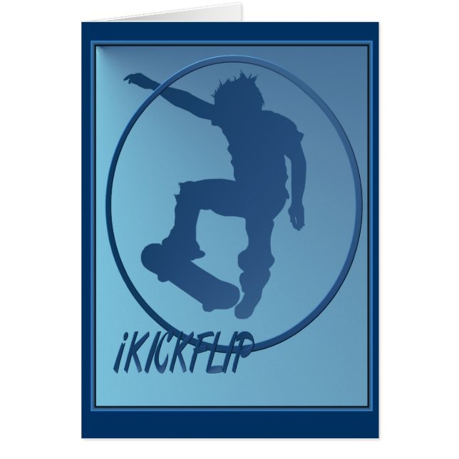 cartão quadro iKICKFLIP (Frente)