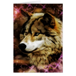 Cartão Qualidades do Lobo