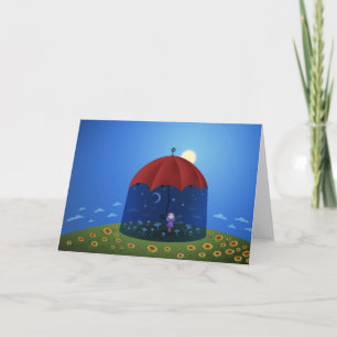 Cartão Quando a noite vier