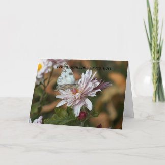 Cartão Quando alguém te ama