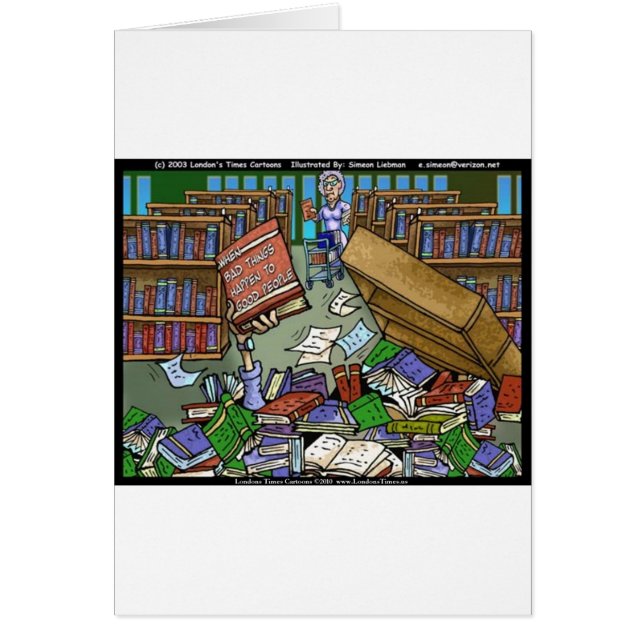 Cartão Quando Coisas Ruins Acontecem, Dons Engraçados, Ca (Frente)