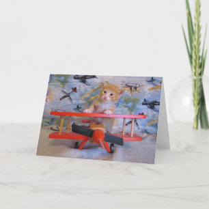 Cartão Quando os Gatinhos voam