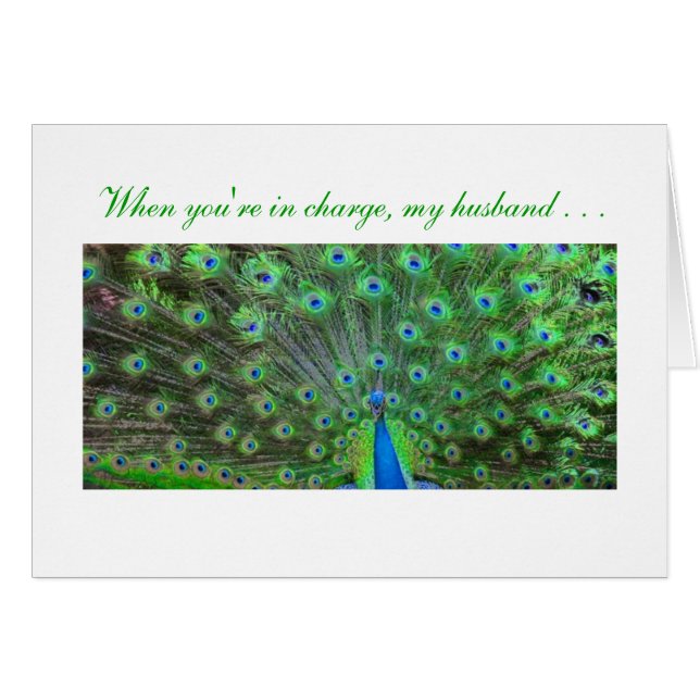 Cartão Quando você for responsável (Frente Horizontal)