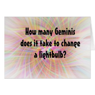 Cartão Quantos Gêmeos o fazem para tomar a chan…