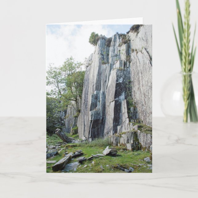 Cartão Quarry Tilberthwaite Abandonado (Frente)