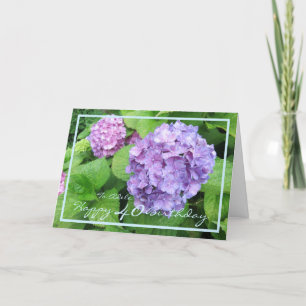 Cartão Quartieth Adele Hydrangeas Elegante Modern