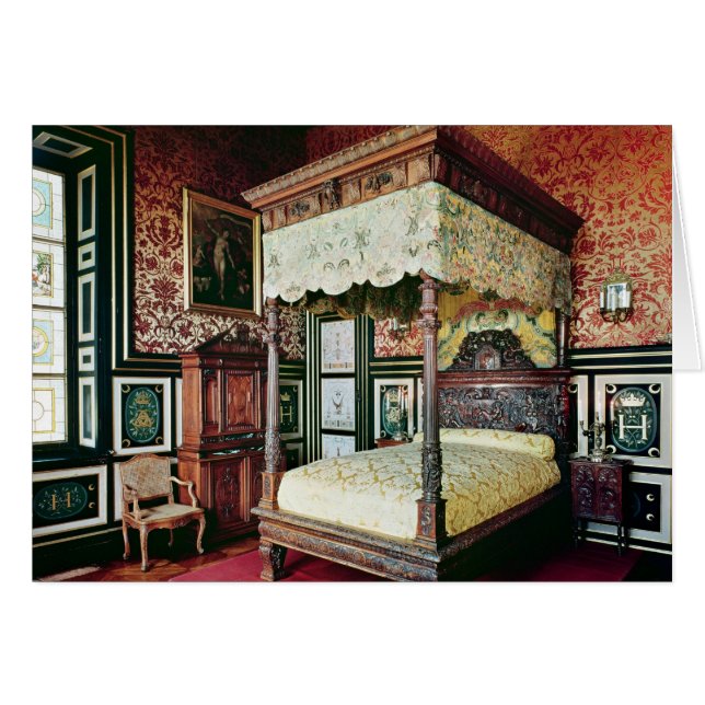 Cartão Quarto de Henri II e Diane de Poitiers (Frente Horizontal)