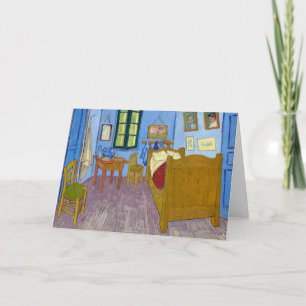 Cartão Quarto de Vincent em Arles Van Gogh