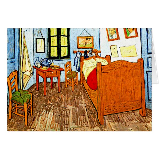 Cartão Quarto do Vincent (Frente Horizontal)