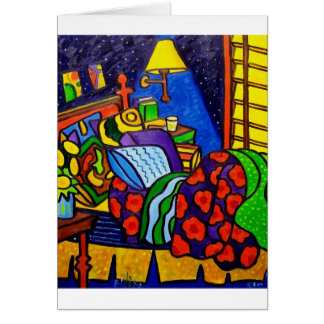 Cartão Quarto na cor