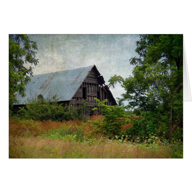 Cartão Quase Esquecido, Abandonado (Frente Horizontal)