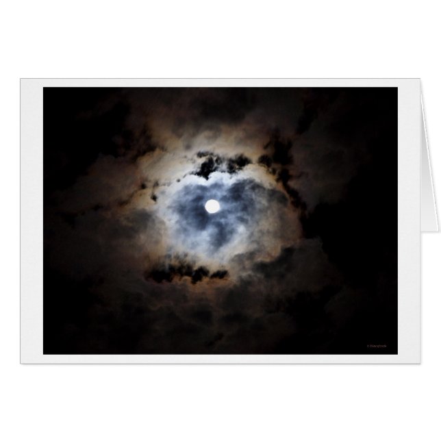 Cartão quase meia-noite (Frente Horizontal)