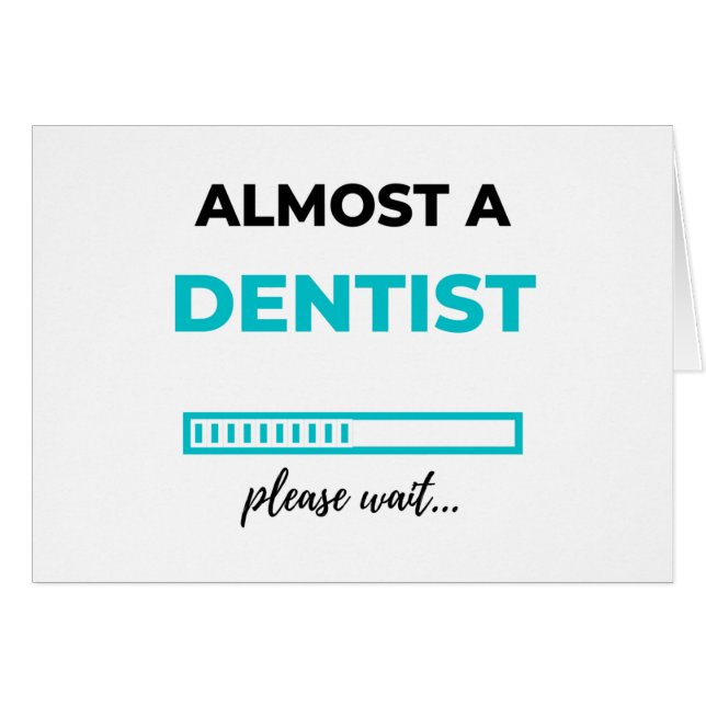 Cartão Quase Um Dentista 2 (Frente Horizontal)