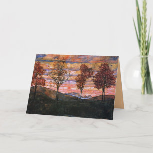 Cartão Quatro Árvores