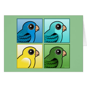 Cartão Quatro cor Linnies