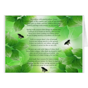 Cartão Quatro estações