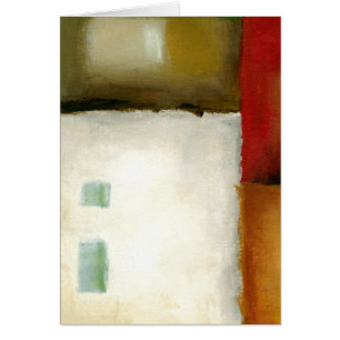 Cartão Quatro Retângulos Coloridos de Chariklia Zarris