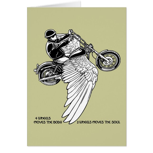 Cartão Quatro rodas II (Frente)