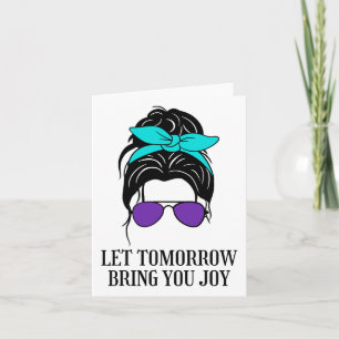 Cartão Que Amanhã Traga-Lhe Alegria Prevenção Suicida Em 