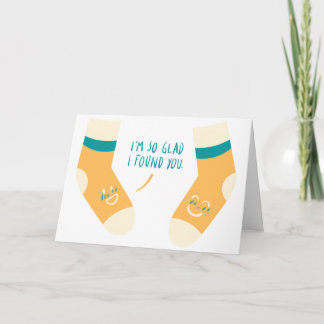 Cartão Que bom que te encontrei