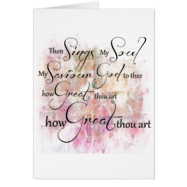 Cartão Que excelente você é (Frente)