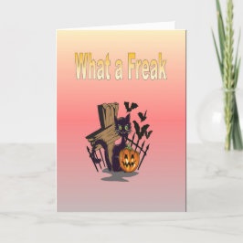 Cartão Que Freak
