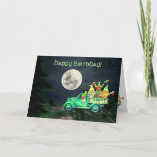 Cartão Que os Shenanigans comecem o feliz aniversário