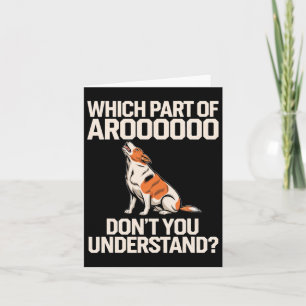 Cartão Que Parte Do Cachorro Aroooo Sobrou Os Proprietári