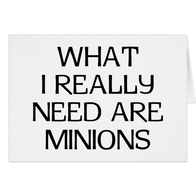 Cartão Que sequazes (Frente Horizontal)