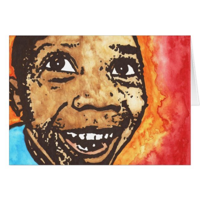 Cartão Que sorriso! (Frente Horizontal)