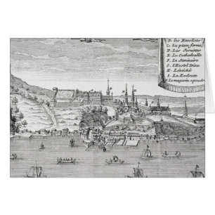 Cartão Quebeque, após o La Potherie