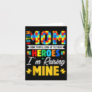 Cartão Quebra-cabeça Piece Autismo Mãe Algumas Pessoas Pr