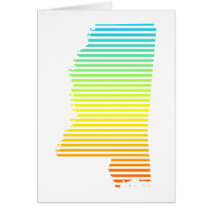 Cartão quebra de frio do mississippi